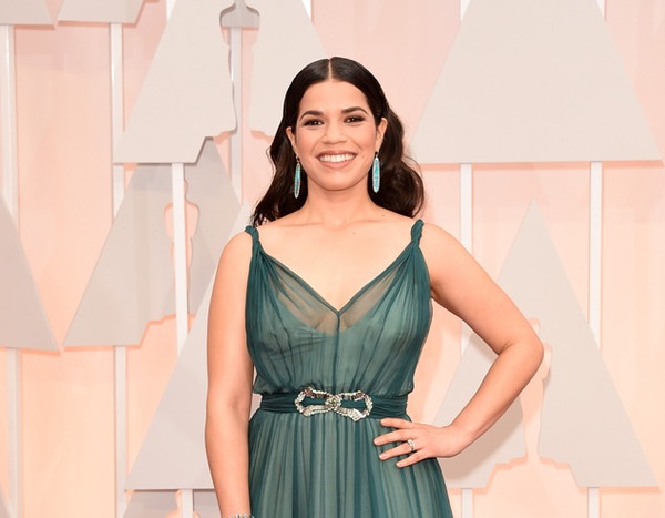 America Ferrera from 2015 Oscars: Red Carpet Arrivals | E! News